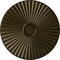 Ekena Millwork Shakuras Ceiling Medallion (For Canopies up to 5 1/2"), Hand-Painted Green Gold, 29 1/2"OD x 2"P CM30SHGGS - alternate 1